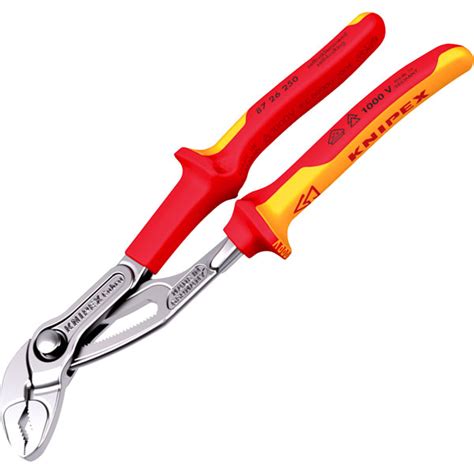 Knipex Cobra Vde Hightech Water Pump Pliers Mm Rapid Online