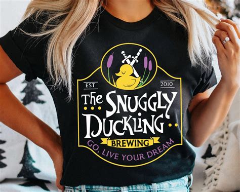 The Snuggly Duckling Brewing Go Live Your Dream Comfort Colors Shirt