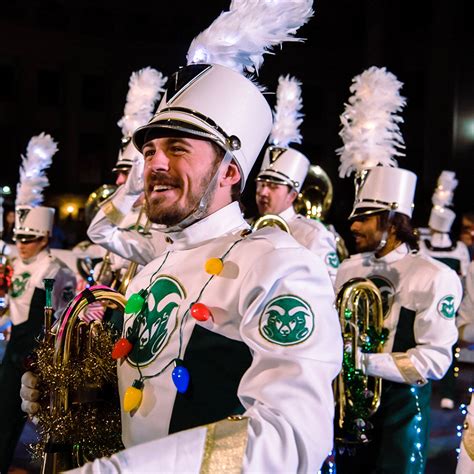 Join CSU's Marching Band at Denver’s Parade of Lights Dec. 2