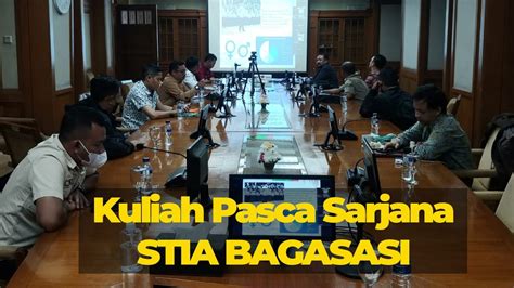 Kuliah Hybrid Pasca Sarjana STIA BAGASASI YouTube