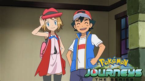 Pokémon Journeyspokémon S25 Trailer In English Clemont Bonnie Serena And Ash Greninja