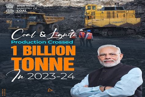 Indias Coal And Lignite Production Hits All Time High Of Over