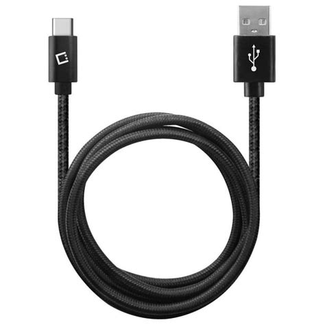 Cellet Usb Cable Compatible With Lg Q70 Extra Long Heavy Duty Braided Usb Type C Usb C To Usb