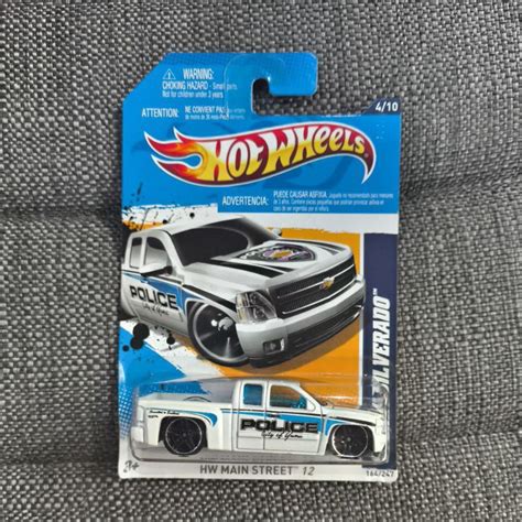 Jual Hot Wheels Chevy Silverado Putih Hw Main Street Police Shopee Indonesia