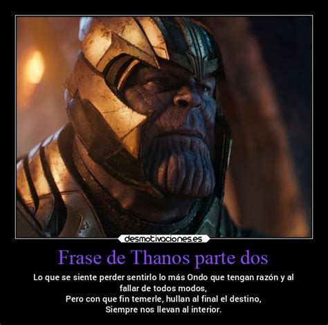 Top Imagen Las Mejores Frases De Thanos Abzlocal Mx