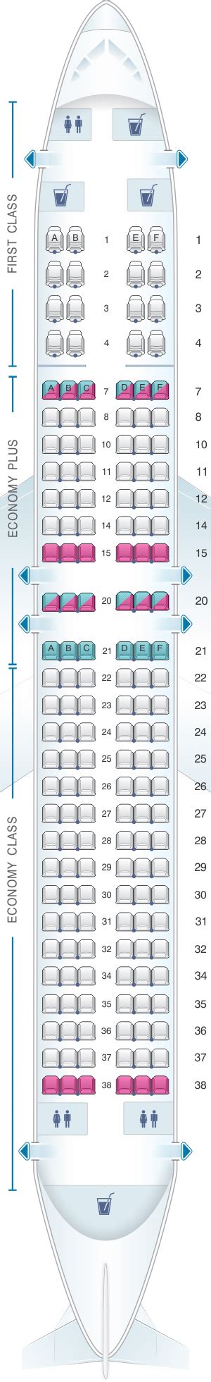 Seat Map United Airlines Boeing B Version Seatmaestro