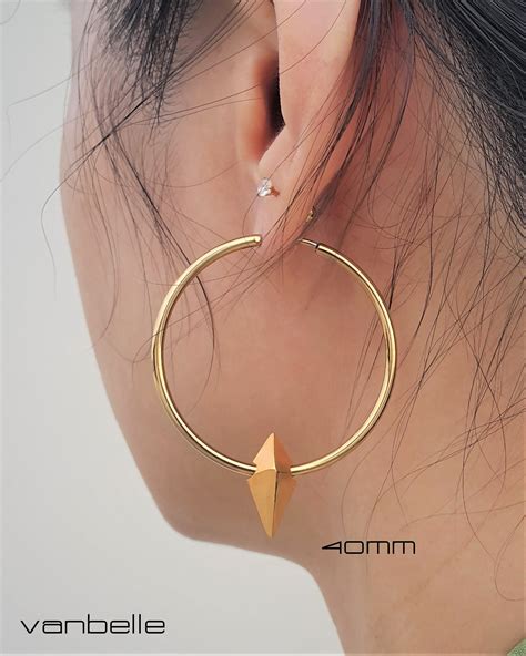 Reyna Gold Hoop Earrings Handmade Fan Made Valorant Inspired Etsy