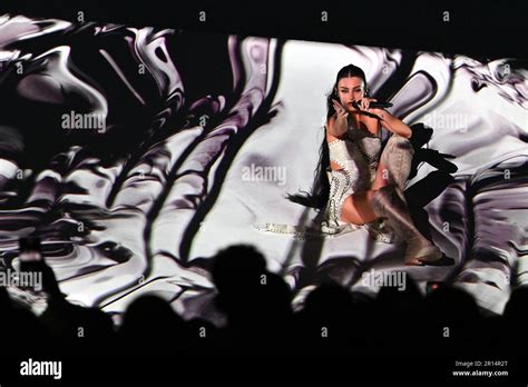 Liverpool UK 11th May 2023 Elen Yeremyan Aka Brunette From Armenia Sings Future Lover
