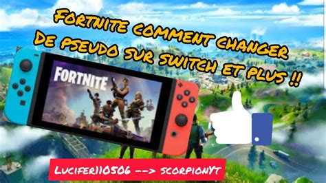 Comment Changer De Pseudo Sur Fortnite