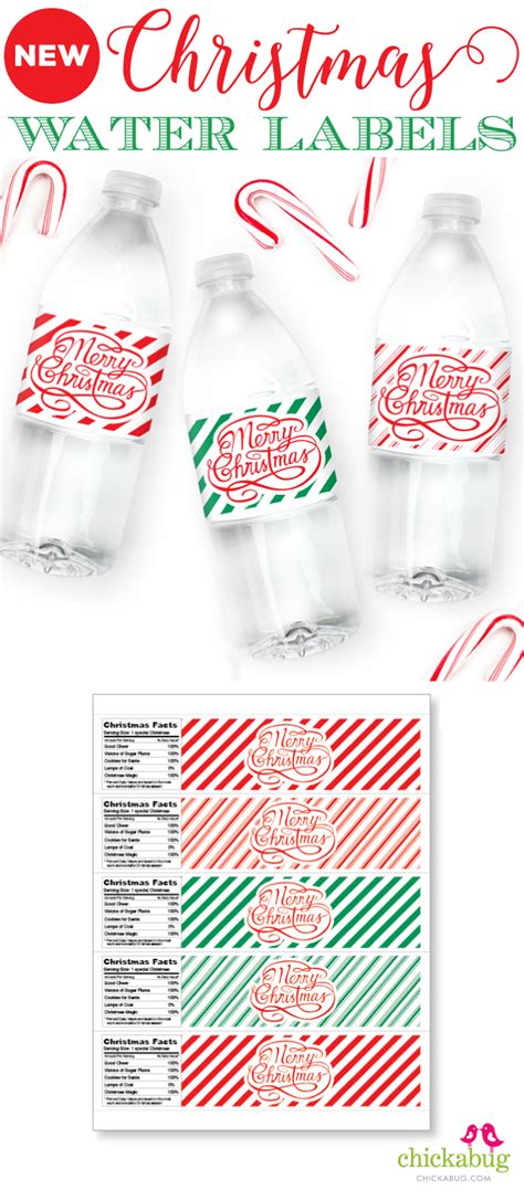 Free free printable water bottle labels christmas, Download Free free printable water bottle ...