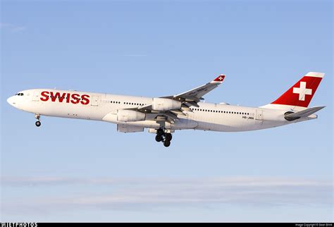 HB JMA Airbus A340 313X Swiss Sean Brink JetPhotos