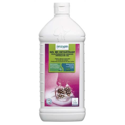 Gel détartrant wc ecolabel Enzypin 1L