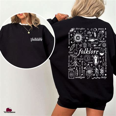 Cheap Taylor Swift Folklore Taylor's Version Sweatshirts, Folklore Shirt, Taylor Swift Shirt ...