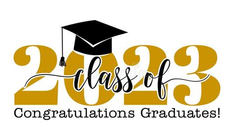 Congratulations Graduates Class Of Badge Design Template In