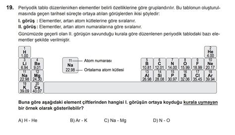 Merhaba arkadaşlar 2019 LGS Fen Bilimleri sorularını çözebilir misiniz