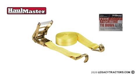 Cargo Strap Heavy Duty Ratcheting Tie Down Haul Master 56669