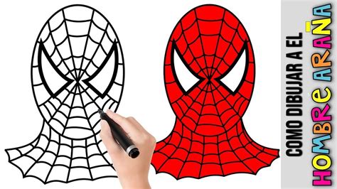 Hombre Araña Dibujos Tutorial Como Dibujar Y Pintar Dibujos Fáciles