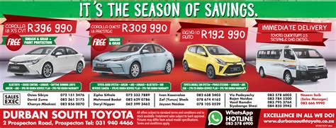 SPECIALS-DEC-2021-NEW | Durban South Toyota Blog