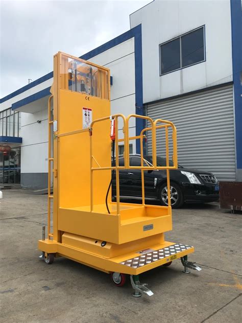 Semi Electric Aerial Order Picker China Order Picker And Cherry Picker