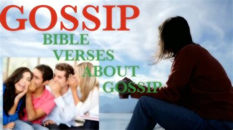 10 Bible Verses About Gossip Youtube