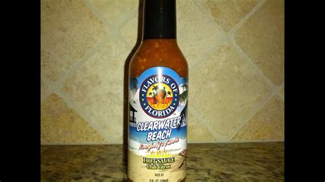 Flavors Of Florida Clearwater Beach Chili Citrus Hot Sauce Review