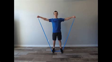 Resistance Band Lateral Raise Youtube