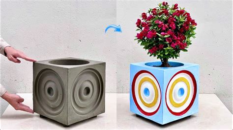 Amazing Idea From Old Plastic Bucket Lids How To Make Simple Cement