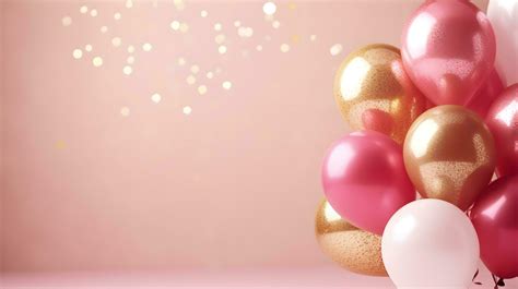 Pink Gold Balloons Stock Photos, Images and Backgrounds for Free Download