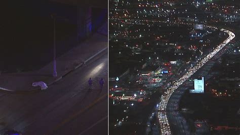 Motorcyclist Killed In Crash On 10 Freeway In Downtown La Lanes Back