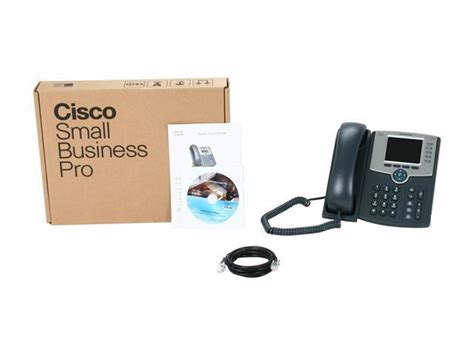 Cisco SPA 525G2 5 Line IP Phone With Color Display PoE 802 11g