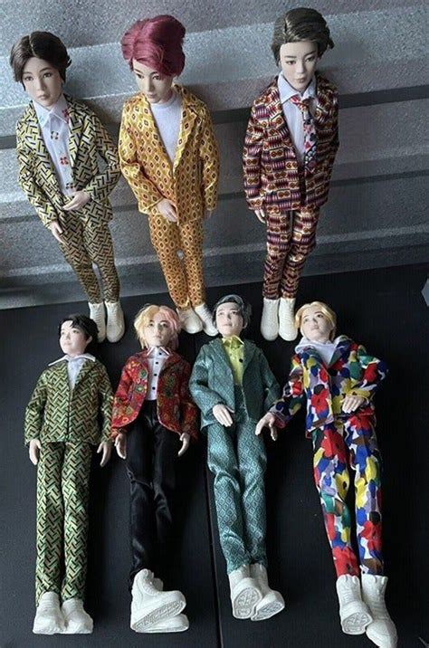 Mattel BTS K-pop Idol Dolls Complete Set Of 7 Dolls 11.5” Excellent! on ...