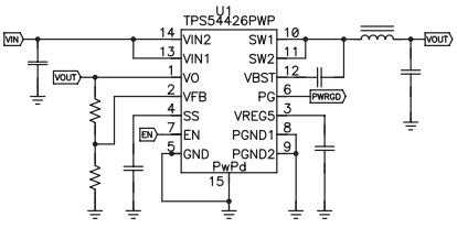 Typical Application Circuit For Tps V To V Input A