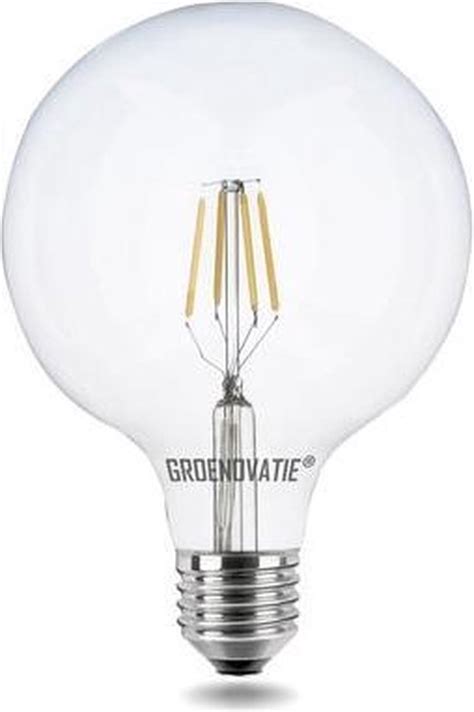 Groenovatie Led Filament Globelamp E27 Fitting 4w 160x125 Mm Warm