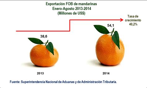 Exportaciones De Mandarina Crecieron En