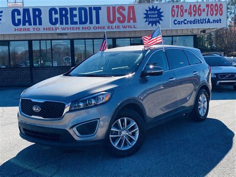 2018 Kia Sorento Stock No 423908 By Car Credit Usa Atlanta Ga