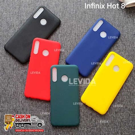 Infinix Hot 8 Case Silikon Color Case Macaron Casing Infinix Hot 8 Lazada Indonesia