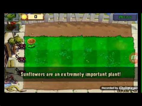 Primeiro Video De Plant Vs Zombies Youtube