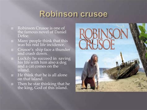 Robinson Crusoe | PPT