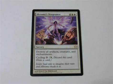 Yahoo オークション MTG 美品 アクローマの復讐 レア HOP 英