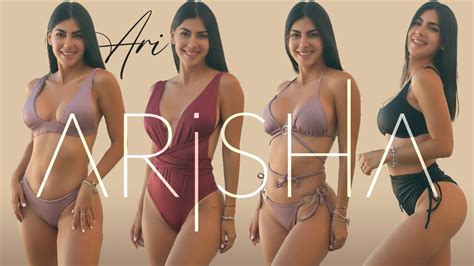 Arisha Bikini Try On Haul Aridugarte Arishaswim Tryonhaul Fashion