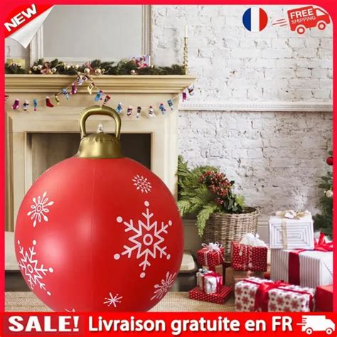 BOULE DE NO L Gonflable De 60 Cm Boule Gonflable De No L En PVC Style