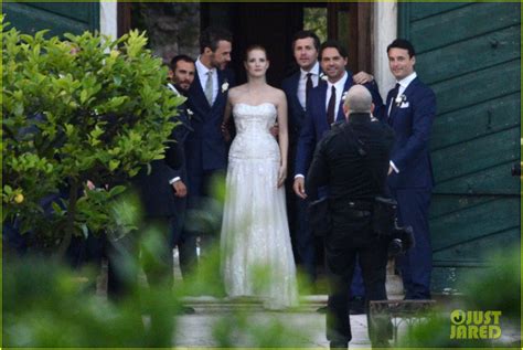 Jessica Chastain's Wedding Photos Revealed - See Her Dress!: Photo ...