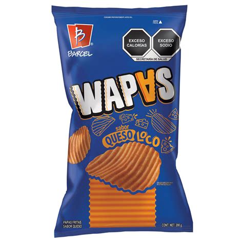 Botana Barcel Wapas Queso 200 Gr 7 Eleven Grupo Iconn