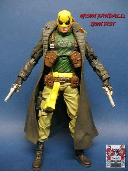 Orson Randall Iron Fist Marvel Legends Custom Action Figure Iron