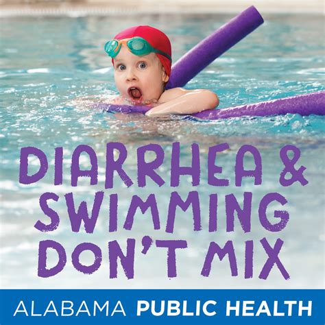 Alabama - Diarrhea and swimming don’t mix! Follow steps for healthy
