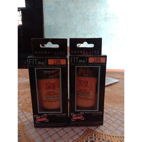 Jual Maybelline Fit Me Matte Poreless Liquid Foundation Shade Warm Nude Shopee Indonesia