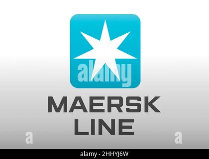 Maersk Line logo Stock Photo - Alamy