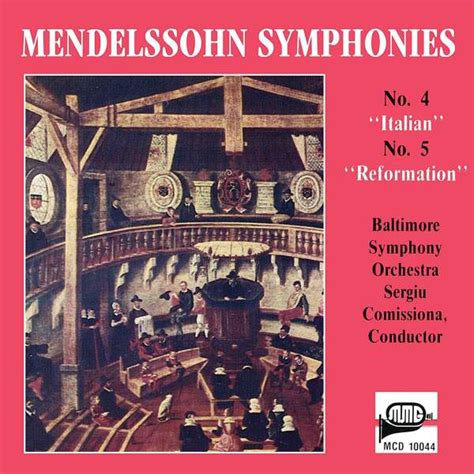 Felix Mendelssohn Bartholdy Symphonien Nr Cd Jpc