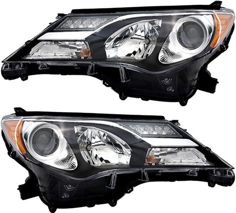 Amazon Headlights Replacement For 2013 2015 Toyota RAV4 RAV 4