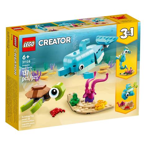 Lego Creator In Dolphin Turtle Set Shop Lego Building Blocks